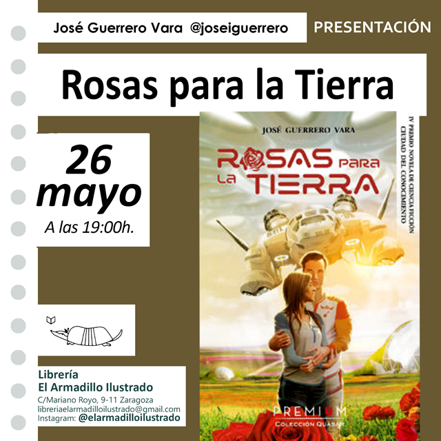  José Guerrero Vara presenta 'Rosas para la Tierra' de